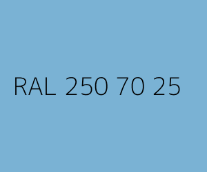 Kolor RAL 250 70 25 