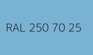 Kolor RAL 250 70 25