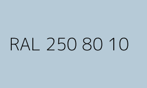Kolor RAL 250 80 10