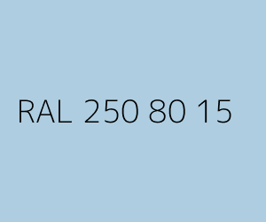 Kolor RAL 250 80 15 