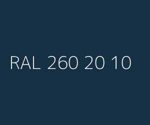 Kolor RAL 260 20 10 