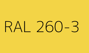 Kolor RAL 260-3