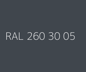 Kolor RAL 260 30 05 