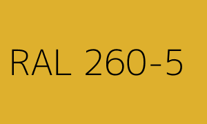 Kolor RAL 260-5