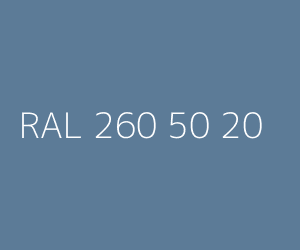 Kolor RAL 260 50 20 