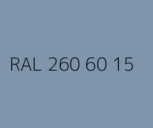 Kolor RAL 260 60 15 