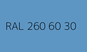 Kolor RAL 260 60 30