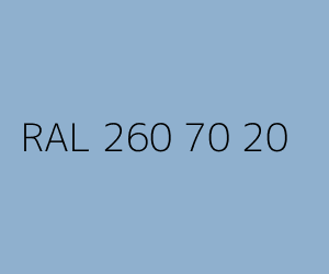 Kolor RAL 260 70 20 