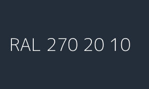 Kolor RAL 270 20 10