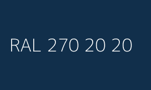 Kolor RAL 270 20 20