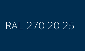 Kolor RAL 270 20 25