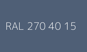 Kolor RAL 270 40 15