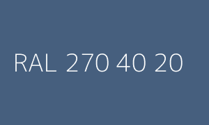 Kolor RAL 270 40 20