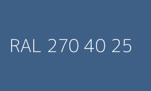Kolor RAL 270 40 25