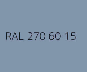 Kolor RAL 270 60 15 