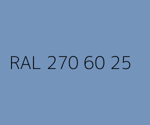 Kolor RAL 270 60 25 