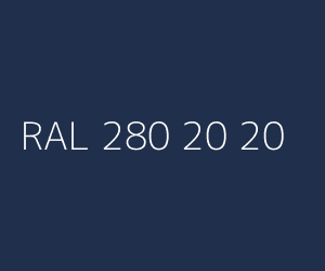 Kolor RAL 280 20 20 