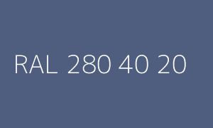 Kolor RAL 280 40 20