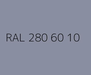 Kolor RAL 280 60 10 