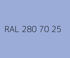 Kolor RAL 280 70 25 