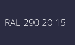 Kolor RAL 290 20 15