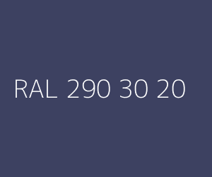 Kolor RAL 290 30 20 