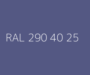Kolor RAL 290 40 25 