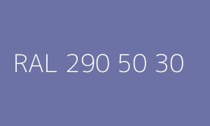 Kolor RAL 290 50 30