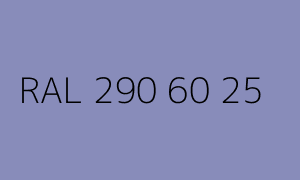 Kolor RAL 290 60 25