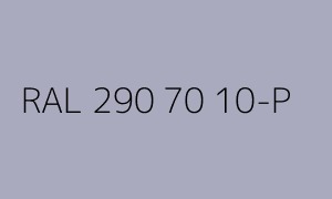 Kolor RAL 290 70 10-P