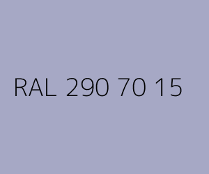 Kolor RAL 290 70 15 