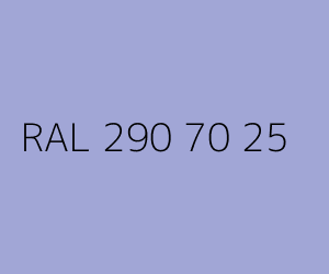 Kolor RAL 290 70 25 