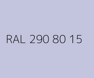 Kolor RAL 290 80 15 