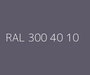 Kolor RAL 300 40 10 