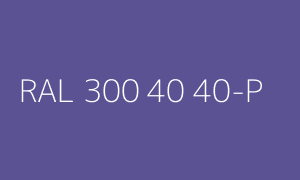 Kolor RAL 300 40 40-P