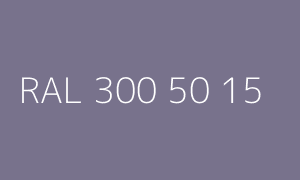 Kolor RAL 300 50 15