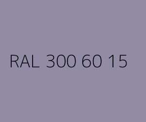 Kolor RAL 300 60 15 