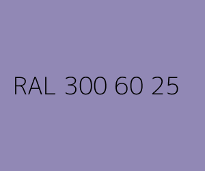 Kolor RAL 300 60 25 