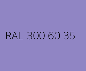 Kolor RAL 300 60 35 