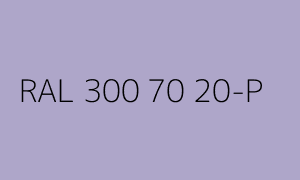 Kolor RAL 300 70 20-P