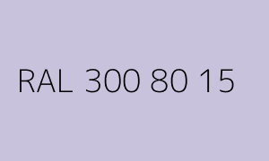Kolor RAL 300 80 15