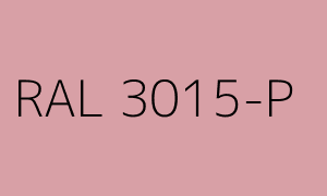 Kolor RAL 3015-P