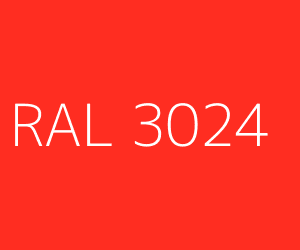 Kolor RAL 3024 LUMINOUS RED