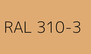 Kolor RAL 310-3