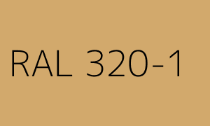 Kolor RAL 320-1