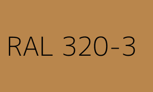 Kolor RAL 320-3