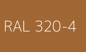 Kolor RAL 320-4