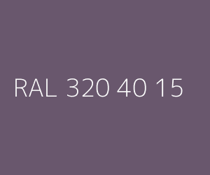 Kolor RAL 320 40 15 