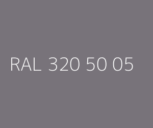 Kolor RAL 320 50 05 