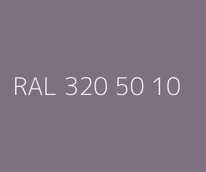 Kolor RAL 320 50 10 